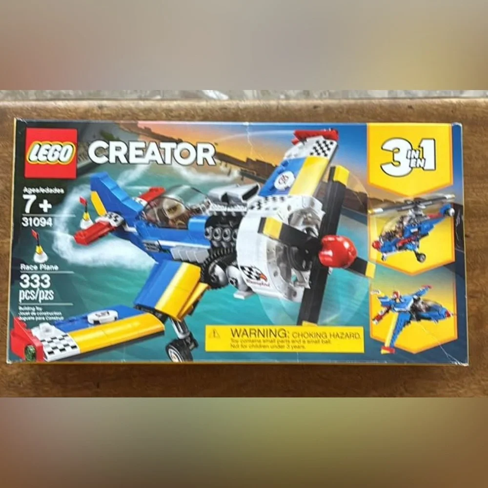 LEGO Creator Vibrant Blue and Yellow Racing‎ Plane
